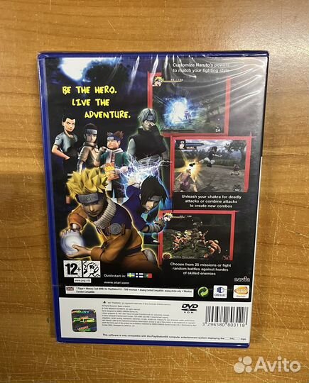 PS2 Naruto Uzumaki Chronicles (Selaed)