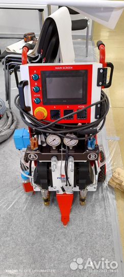 Установка для нанесения ППУ