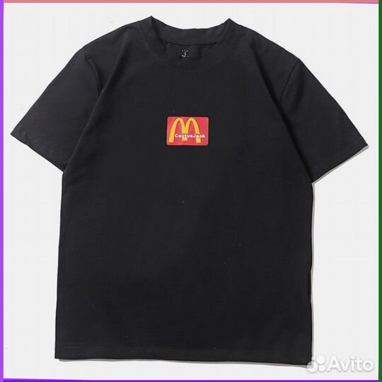 Футболка Cactus Jack McDonalds (Номер партии: 64810)