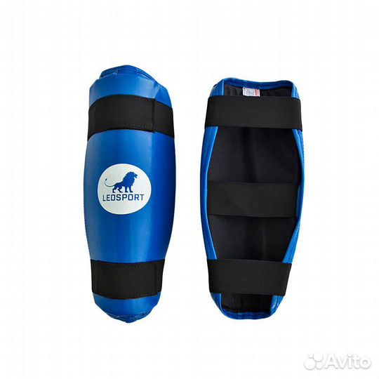 Защита голени Leosport пара экокожа (L)