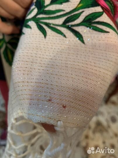 Платок шерсть винтаж Япония