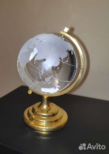 Хрустальный глобус 8.5 см