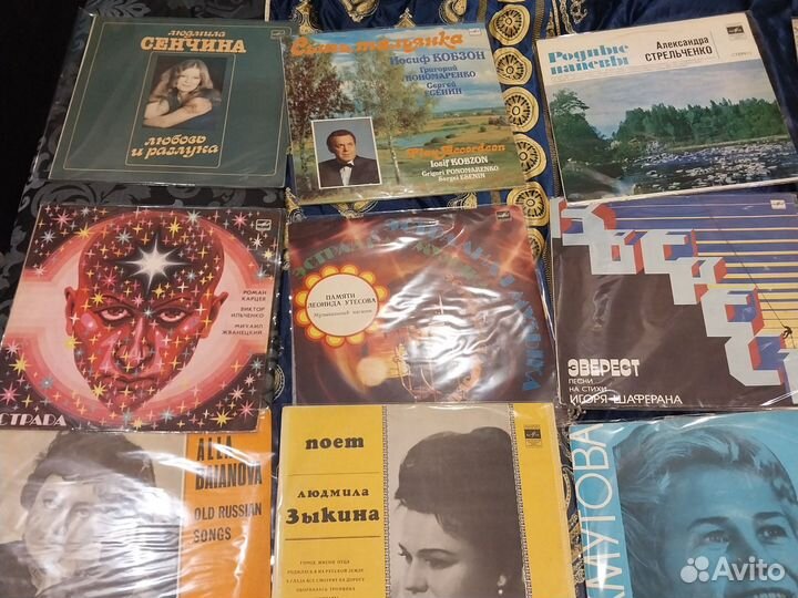 Виниловые пластинки 24 шт