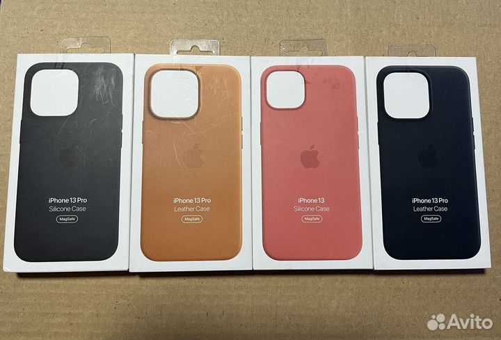 Чехлы Silicone/Leather Case iPhone 13 Mini/14 Plus