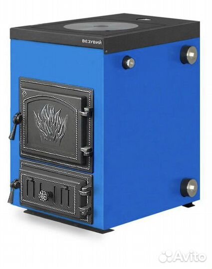 Котел отопительный Везувий Эльбрус 14 с плитой
