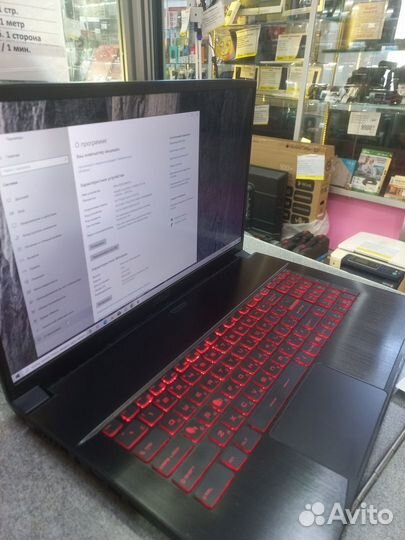 Игровой Ноутбук MSI GF75 Thin