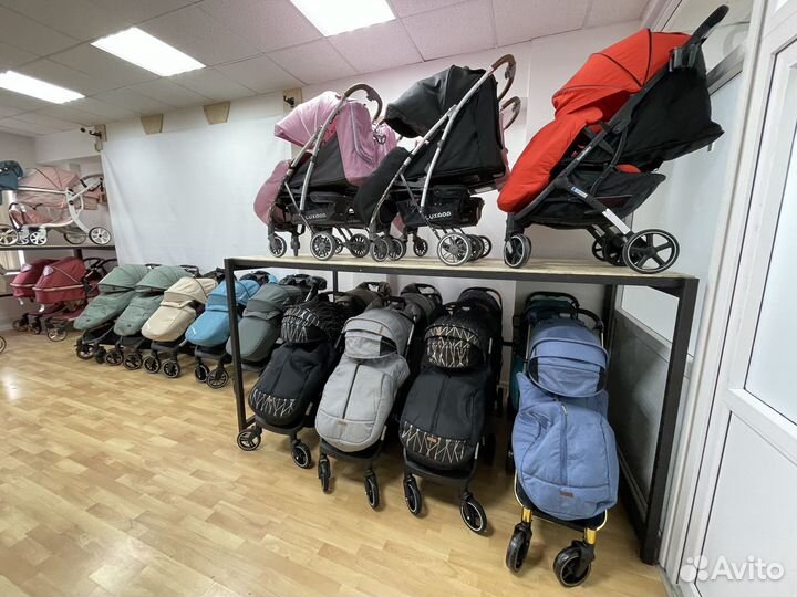 Прогулочная коляска новая