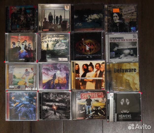 CD диски рок. Лицензия