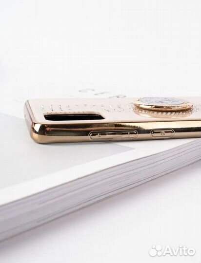 Чехол на samsung a51 с кольцом новый