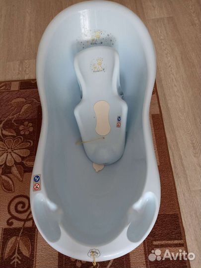 Ванночка для купания с горкой