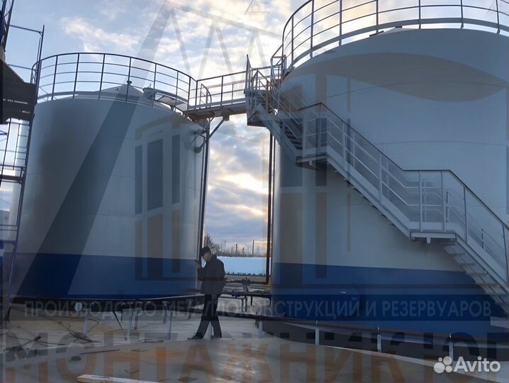 Вертикальные резервуары стальные 300/600/1500/2000