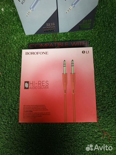 Аудиокабель AUX jack 3.5 to jack 3.5