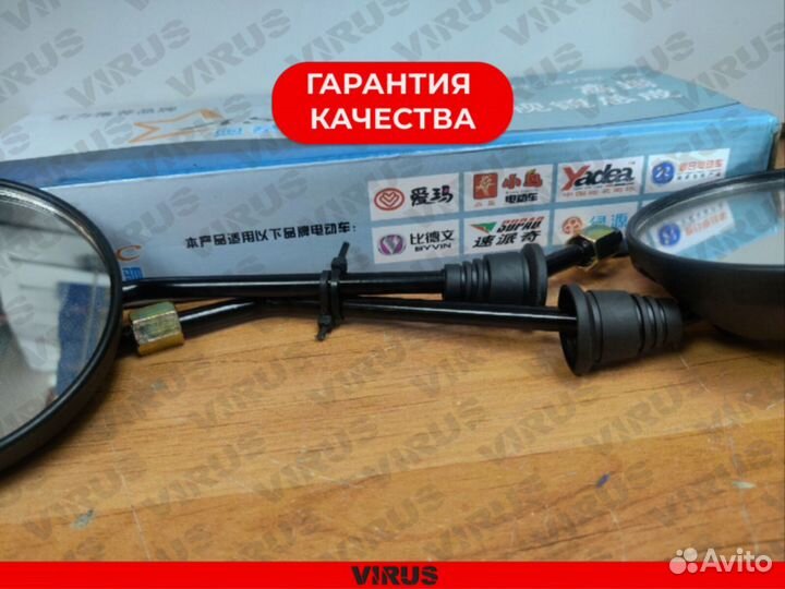 Зеркало круглое на электровелосипед