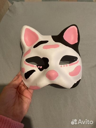 Маска для квадробики кошка