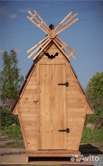 Дачный туалет с установкой