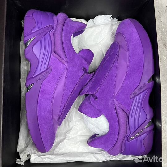 Кроссовки Raf simons Antei Purple Suede