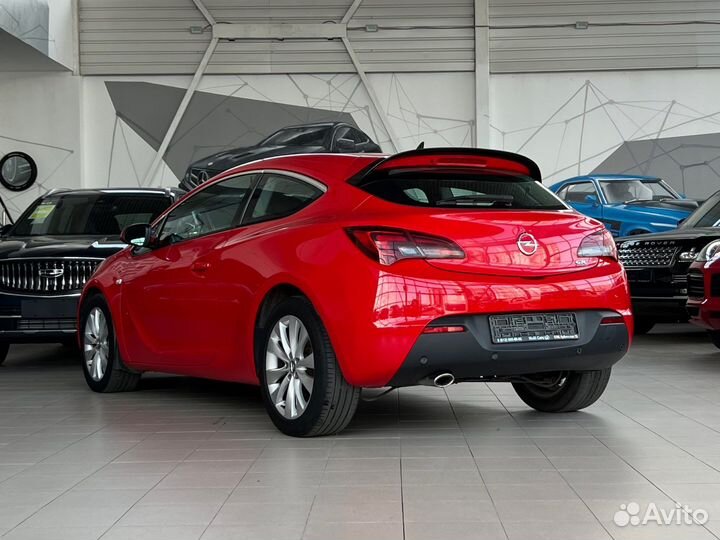 Opel Astra GTC 1.4 AT, 2012, 131 000 км