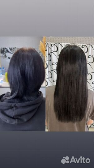 Наращивание волос/перекапсуляция