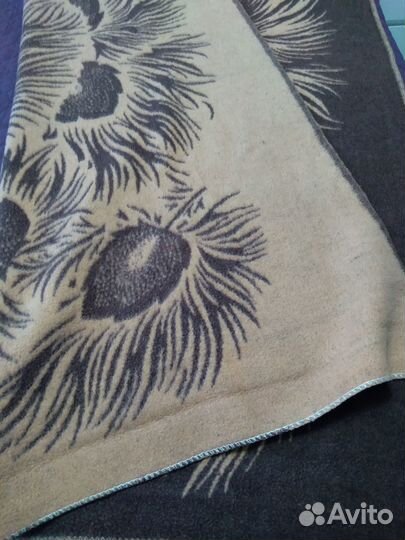 Одеяло шерстяное