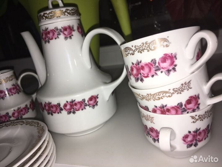 Сервиз кофейный гдр henneberg 1777