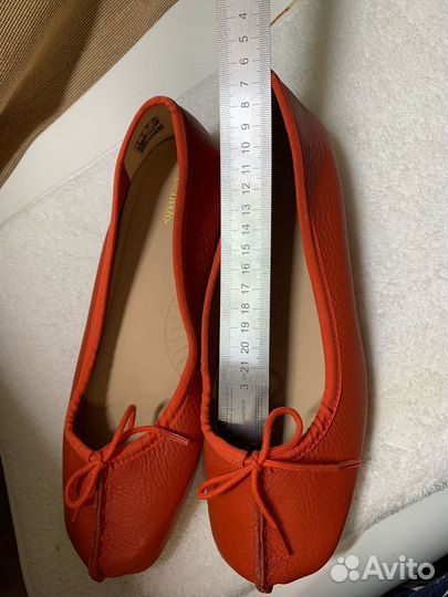 Балетки натуральная кожа 38 размер