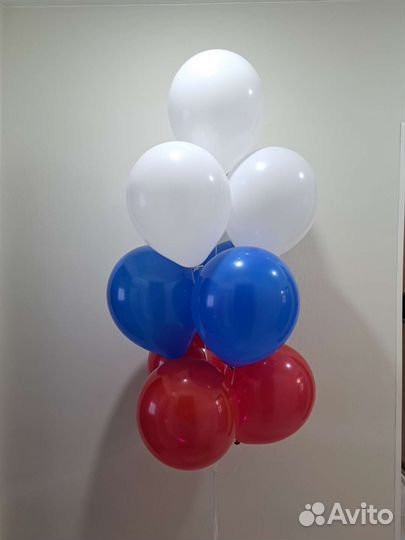 Гелиевые воздушные шары,цифры,латекс,на 1 сентября