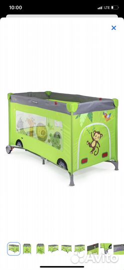 Детская кровать манеж Babyton