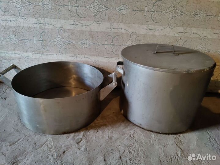 Кастрюли из нержавейки 20 - 30 л