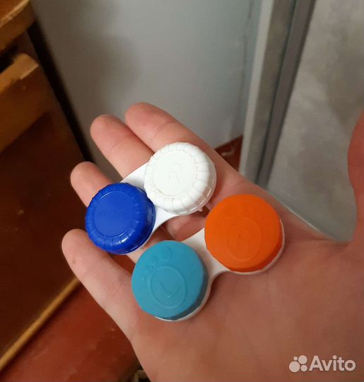 Контейнеры для линз 2 штуки