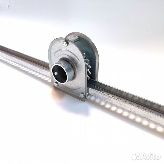 Зубчатая рейка вентиляции с шестерней, опора вала