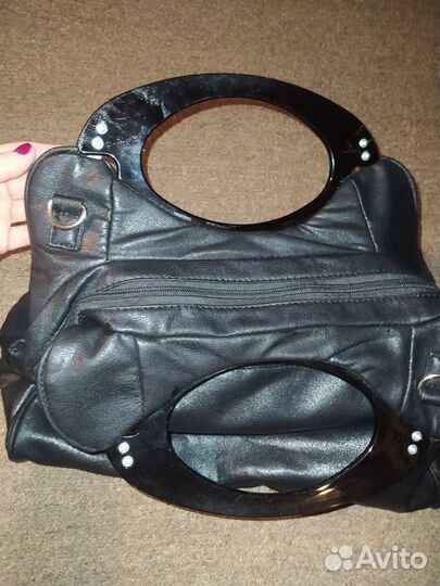 Сумка женская кожаная