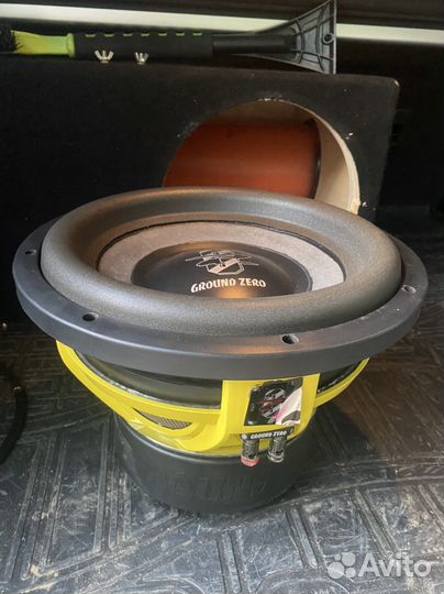 Сабвуфер Ground Zero gznw 12 2500w