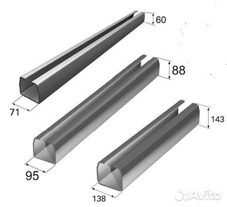 Т - профиль для ворот