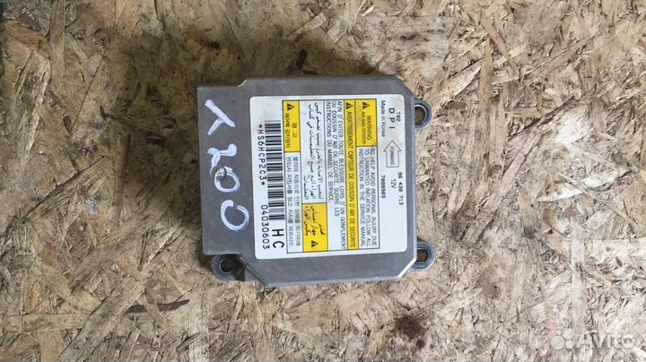 Блок управления подушками безопасности Авео