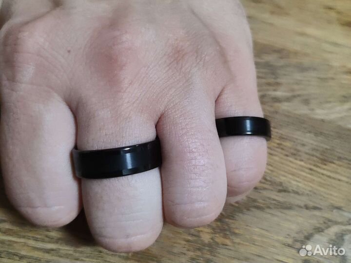 Обручальные кольца из вольфрама новые
