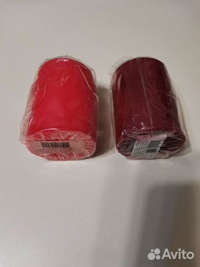 Свечи красная и бордовая 60 на 80