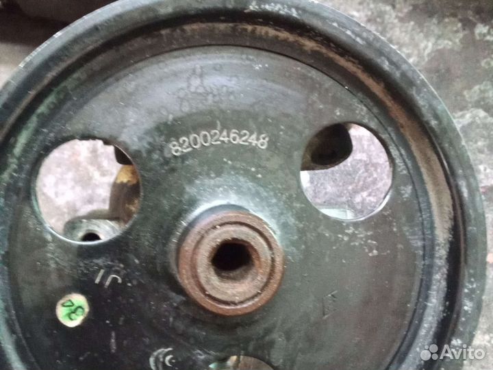 Насос гур Renault logan