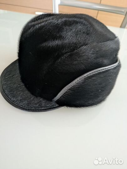Норковая шапка мужская