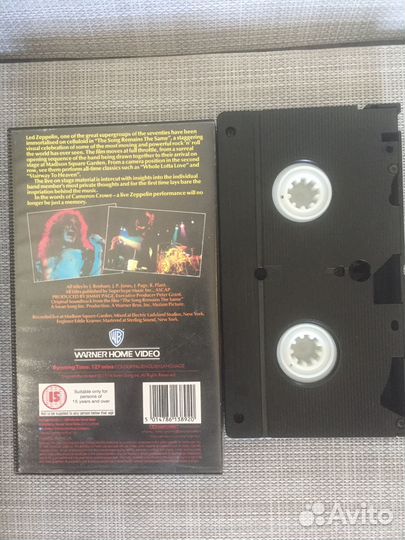 Видео кассета в футляре LED zeppelin оригинал