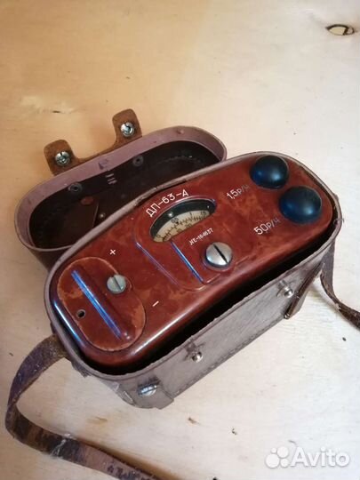 Дозиметр советский портативный