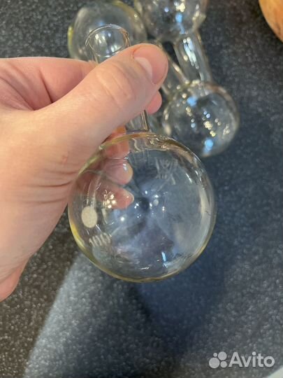 Колба химическая термостойкая 100мл