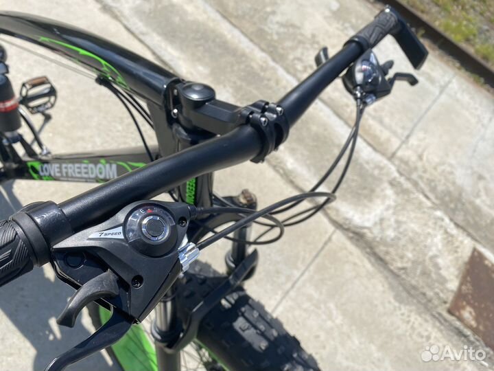 Фэт байк 26х4 двухподвес