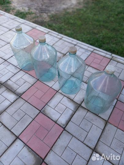 Бутыль стеклянная 20 литров