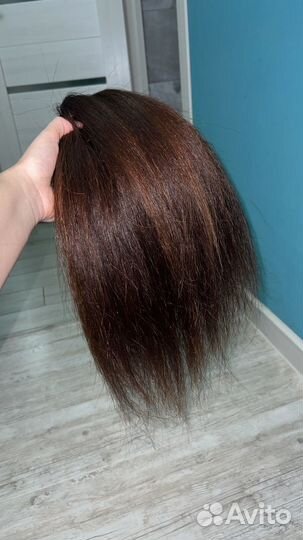 Шиньон волосы натуральные для наращивания