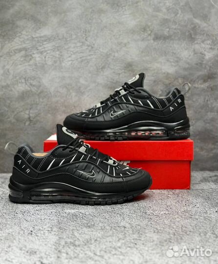 Nike Air Max 98 Black Smoke Grey