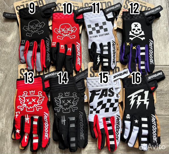Перчатки для эндуро мотокросса велокросса