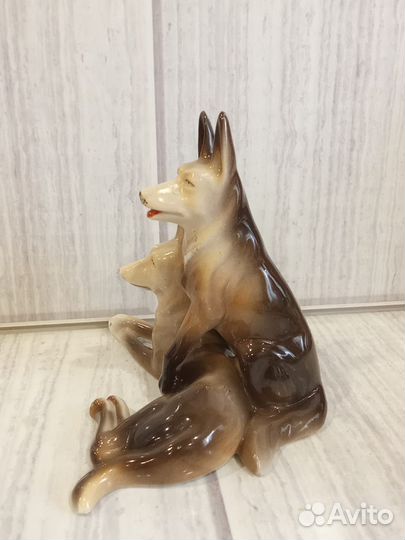 Статуэтка овчарки Вербилки