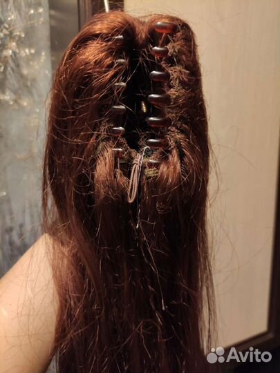 Парик (Хвост каштановый)