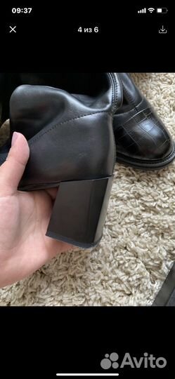 Сапоги ботфорты 37