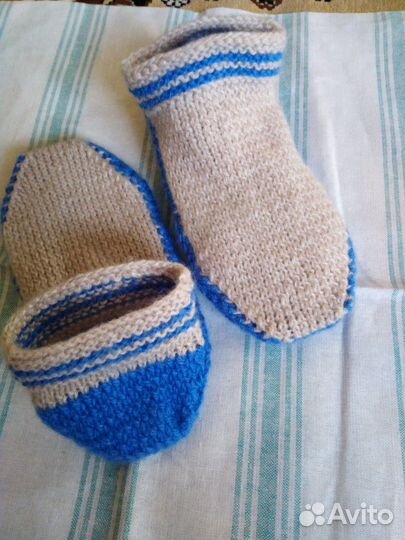 Следочки вязанные